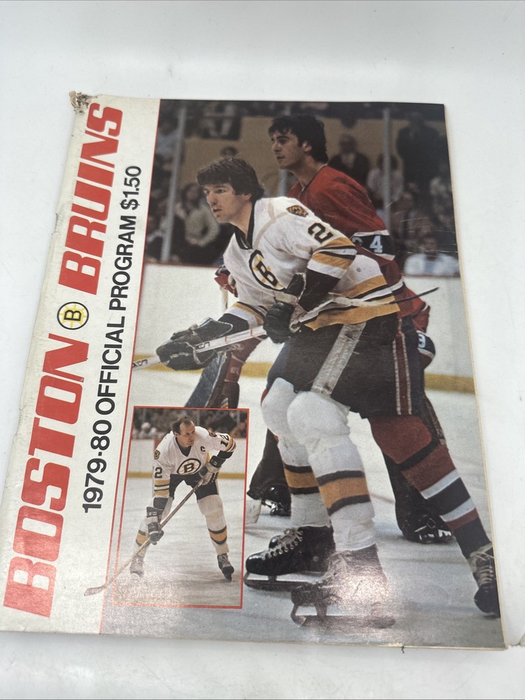 BOSTON BRUINS vs Vancouver Canucks December 9 1979 TERRY O'REILLY Program