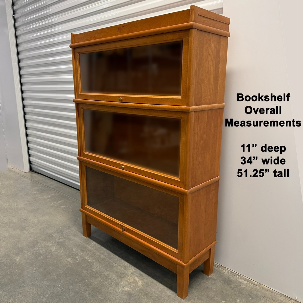 Vintage Hale Barrister Bookshelves in Immaculate Condition - Solid Cherry