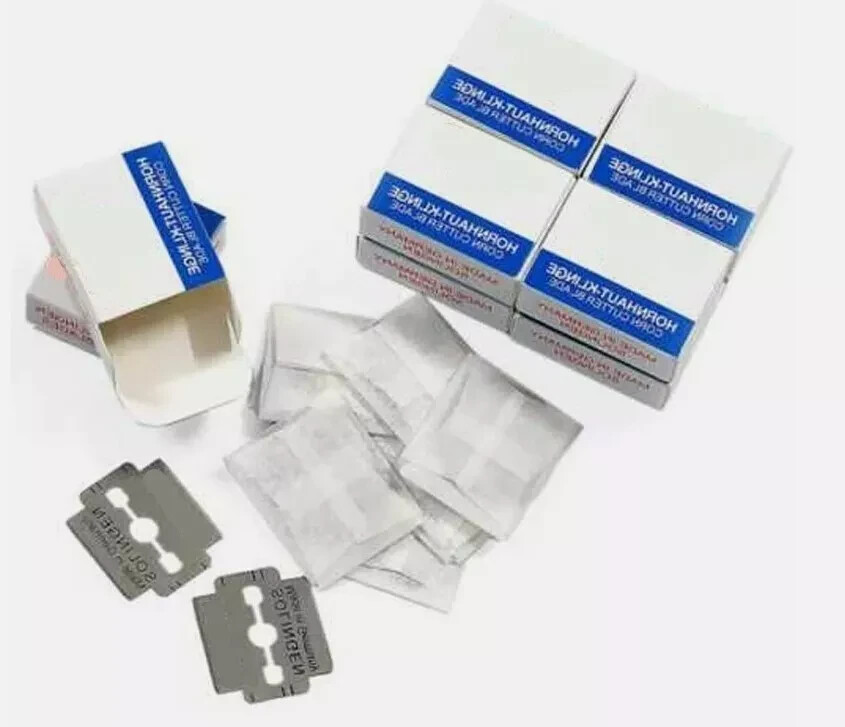 100 PCS - Corn Replacement Shaver Blade Razor Hard Skin Corn Cutter Blade