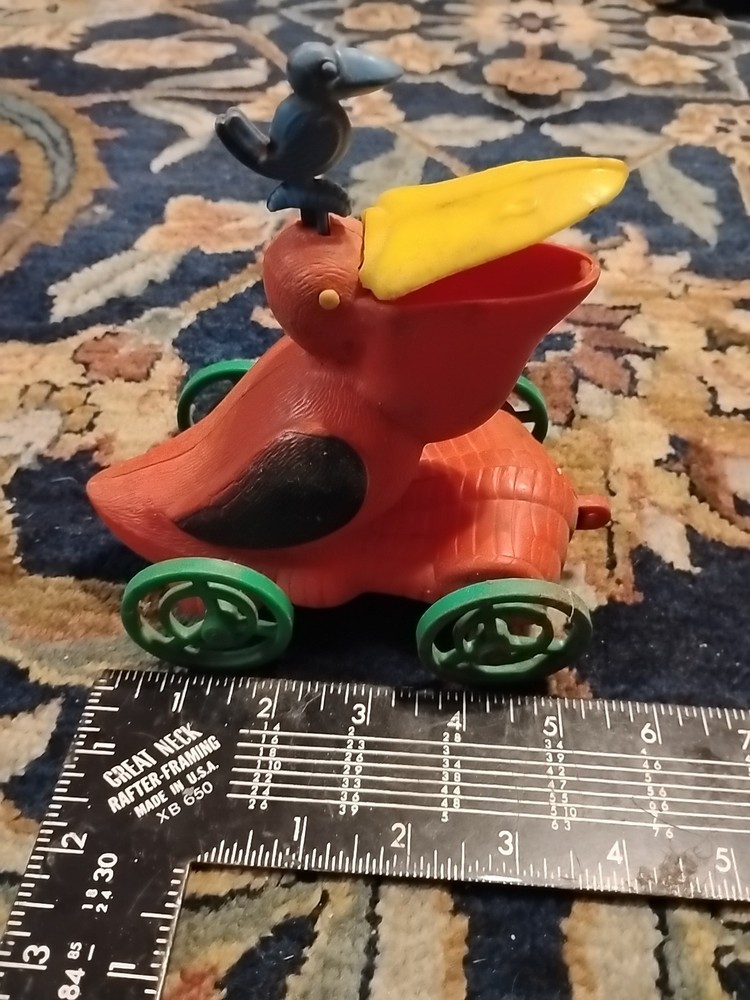 Vintage Bird Pull Behind Toy
