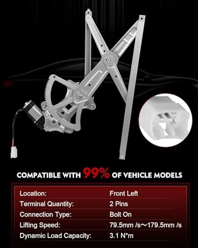 Front Left Power Window Regulator with Motor for:-Toyota Front Left Driver Side