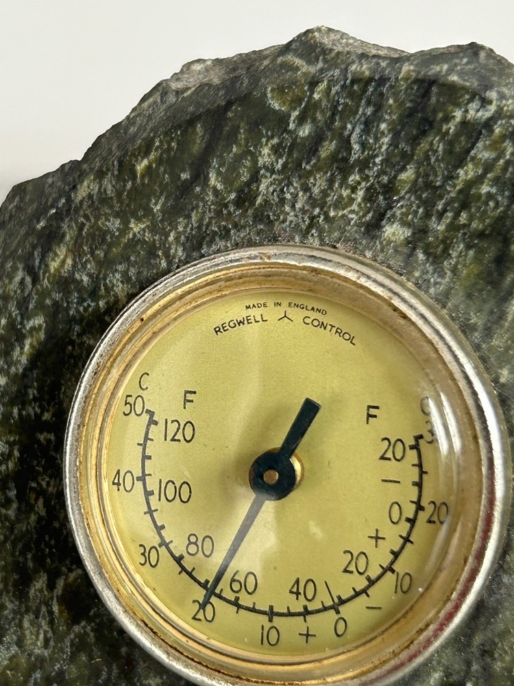 Vintage Granite Desktop Thermometer