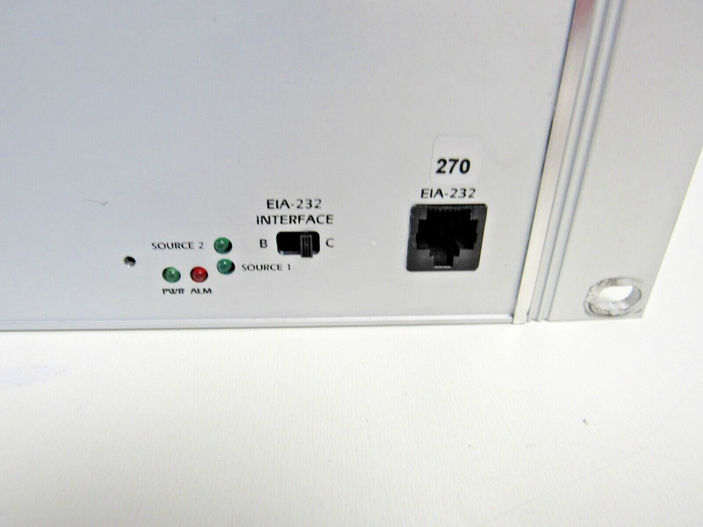 Baytech ATS26A Output Alarm Status Display Console ATS Automatic Transfer Switch