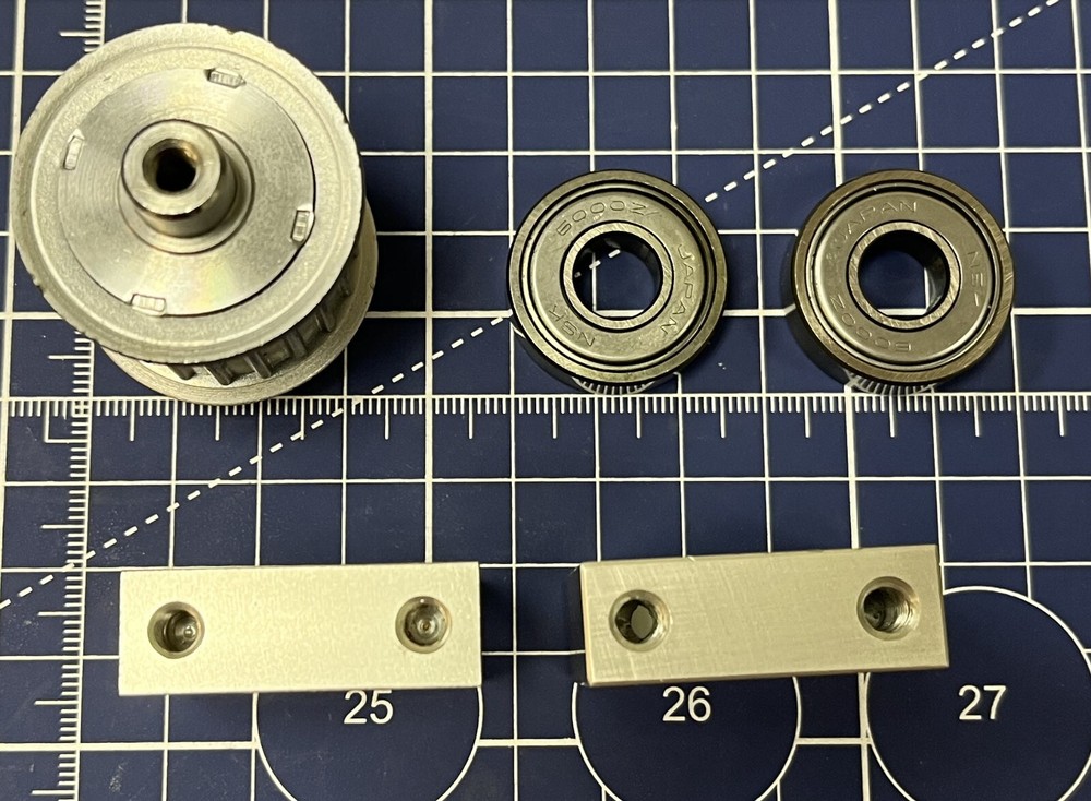 Pulley Assembly w/ 6000Z Bearings