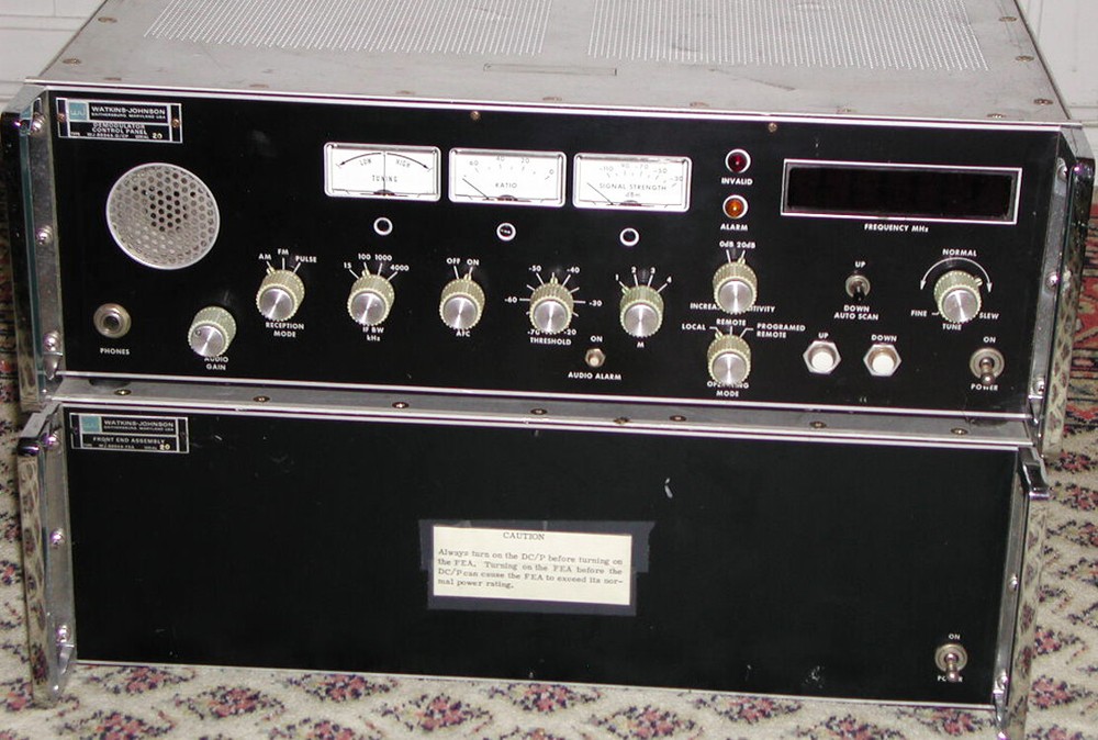 Very Rare Watkins Johnson Model WJ8894-A Demodulator  System
