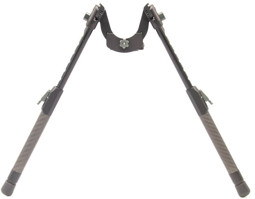 Tier One Carbon Arca Evolution Bipod, Black, Tall/9in, T1BECA230