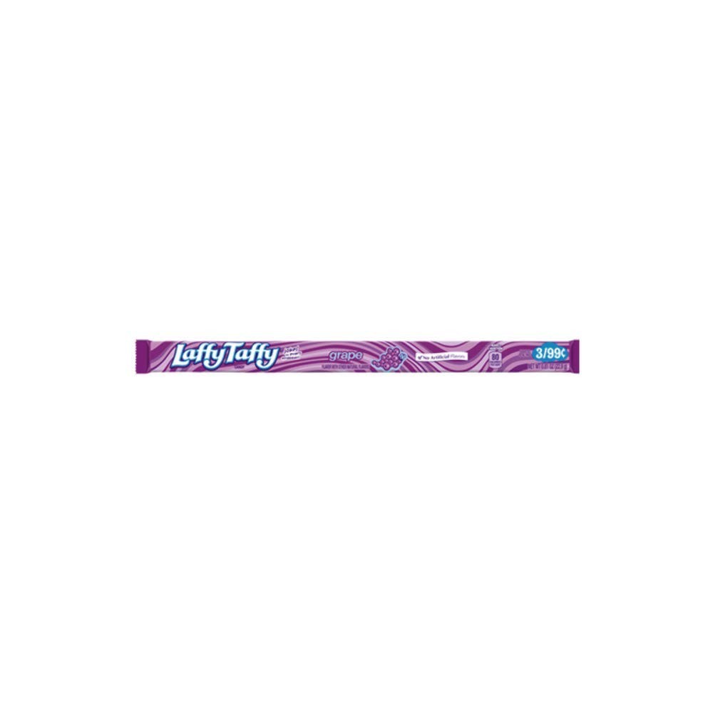 Laffy Taffy Grape Chews Candy, 24 Count - 3 BOX