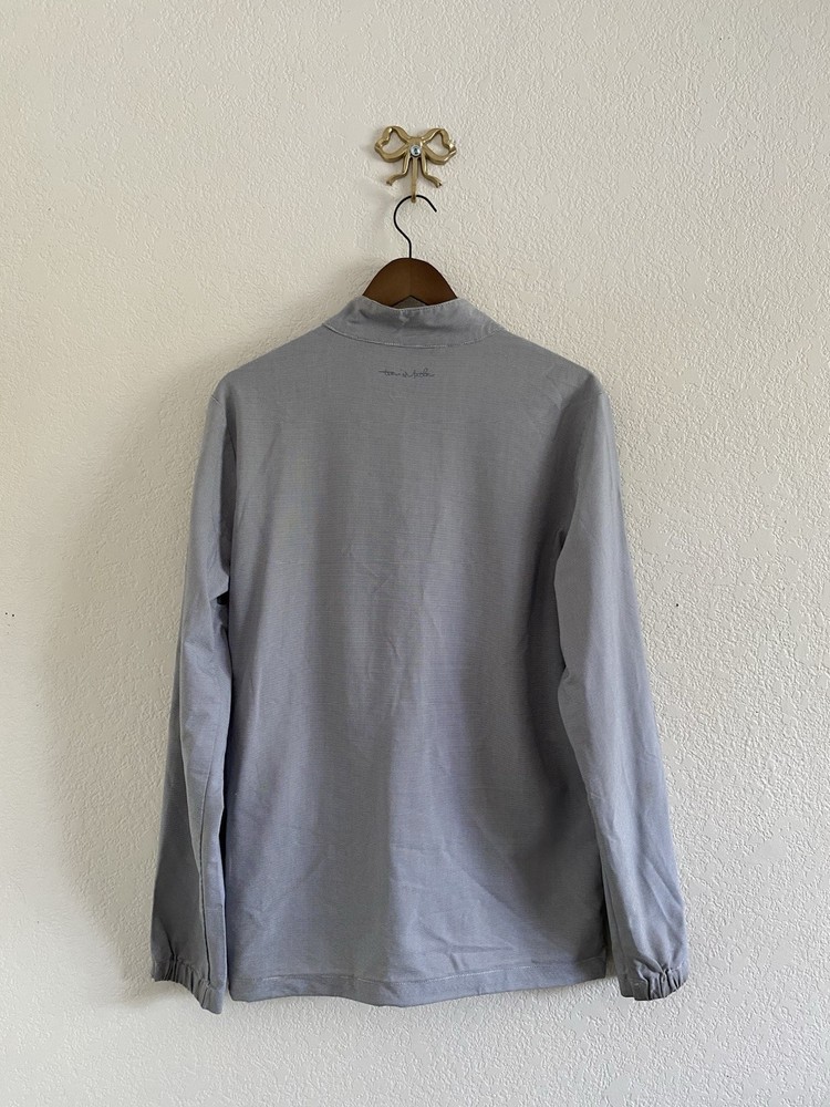 Travis Mathew Men's Size M Gray Full Zip Lightweight Performance Golf Jacket