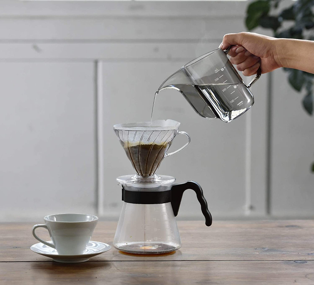 V60 "Air" Drip Kettle, 350Ml, Clear Black