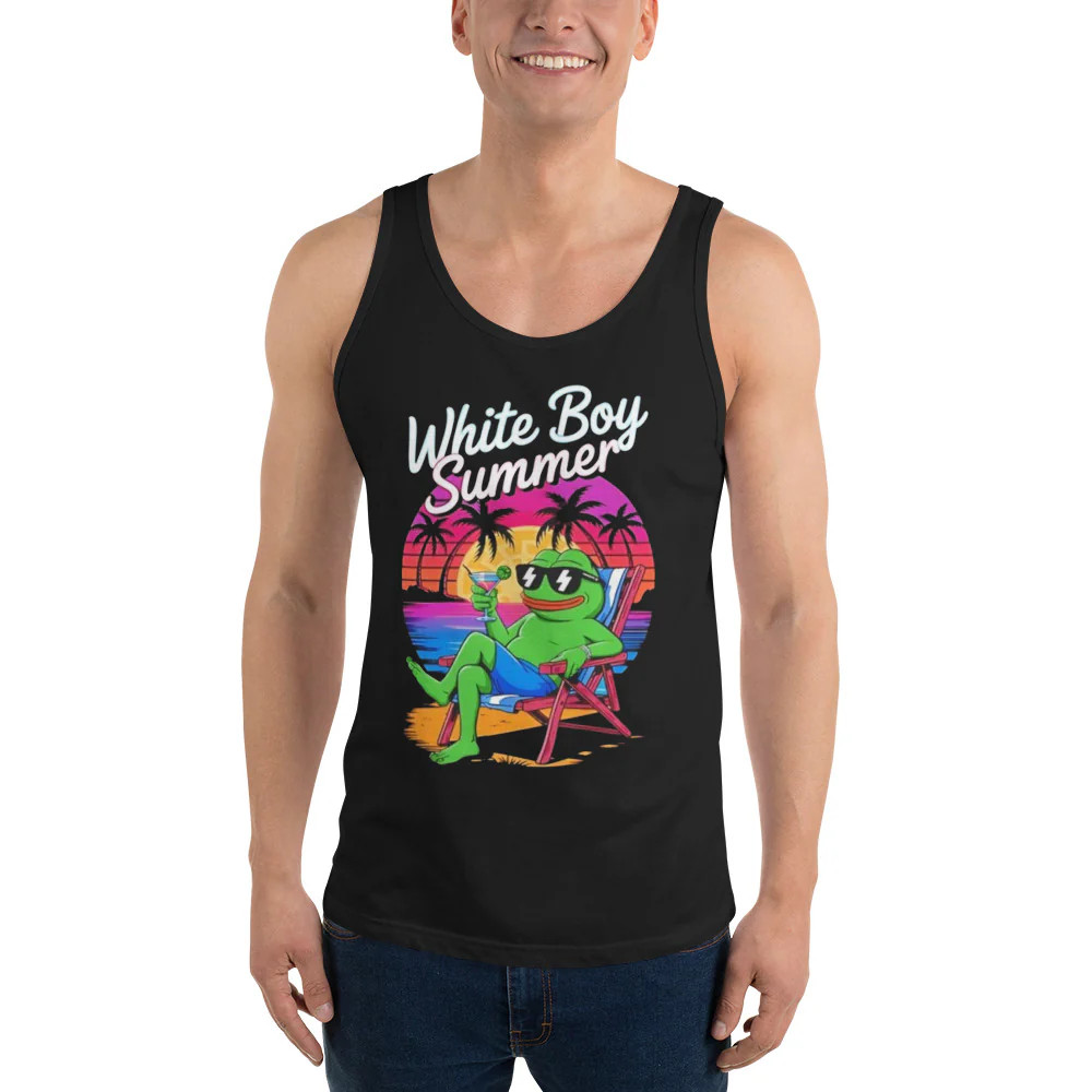 White Boy Summer Pepe Men's Tank Top