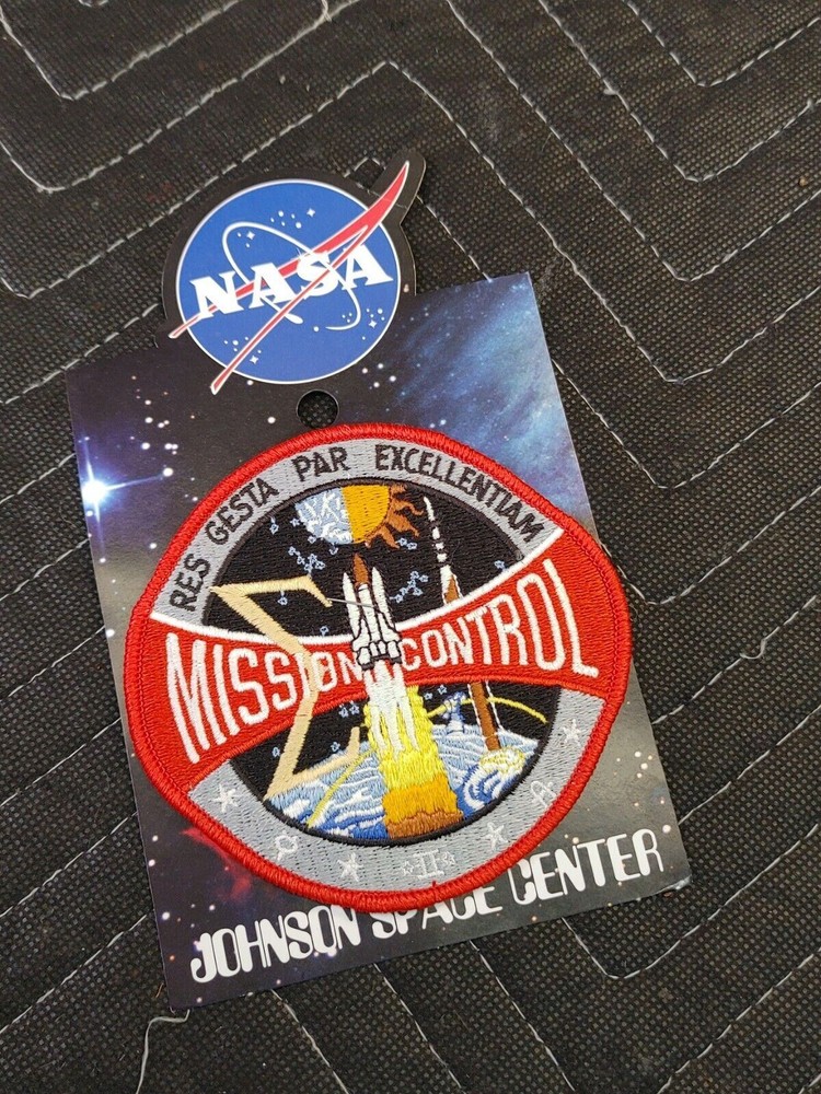 Johnson Space Center Mission Control SPACE SHUTTLE Flight Patch