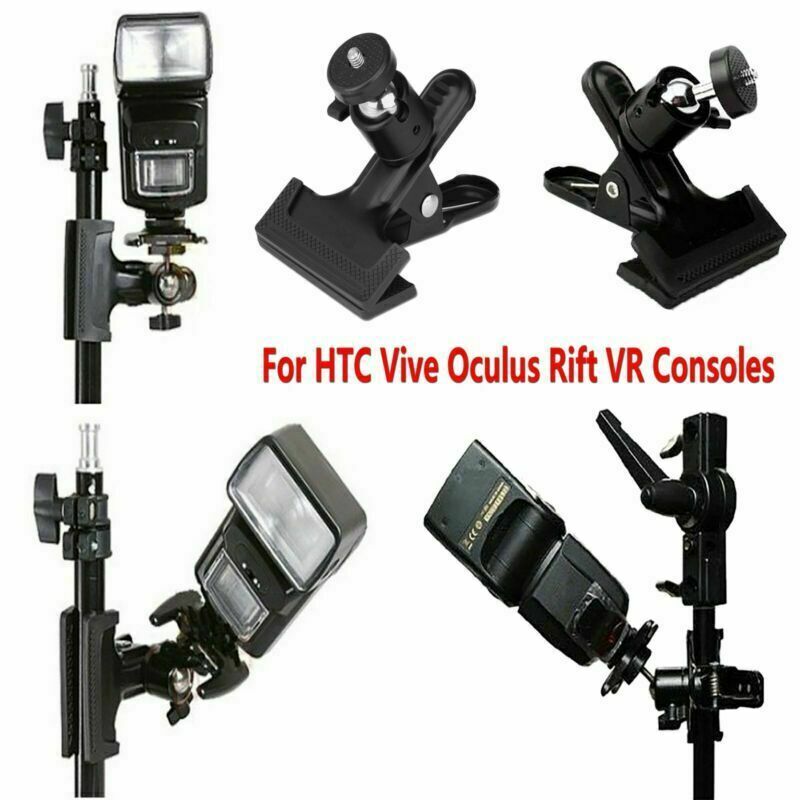 For HTC Vive/Oculus Rift VR Console Sensor Base Station Reality Clamp Adjustable