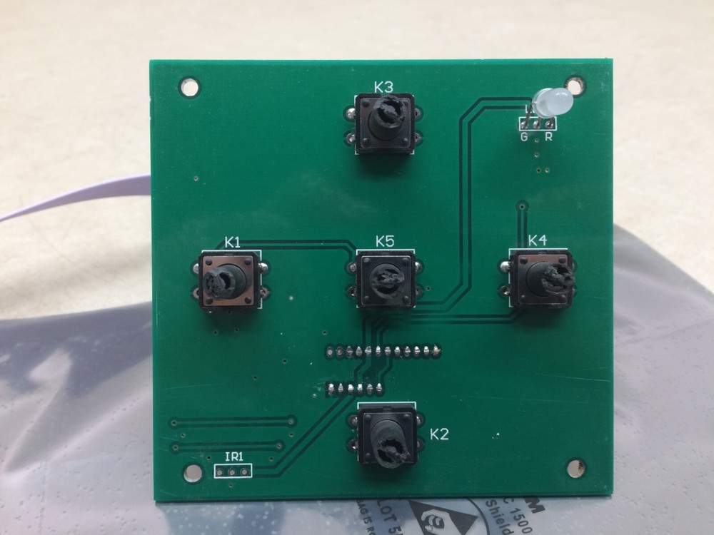 Metal Defender MD-6ADA Metal Detector 5-Button Interface Panel Input Module