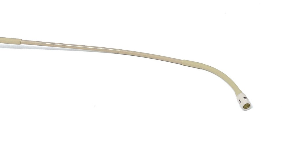 Beige Headset Mic Headworn Microphone Double earhook fits Sennheiser Wireless