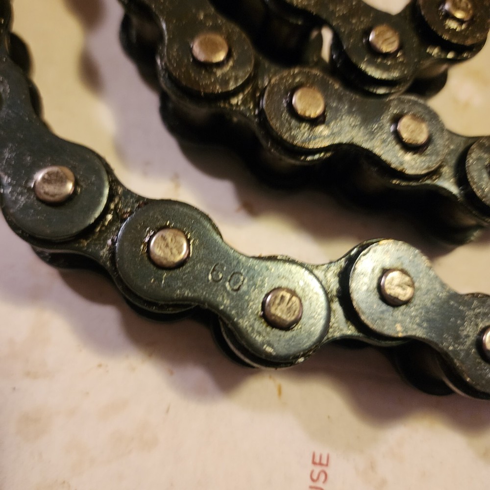 60 Roller Chain x 74 Links - 1 Master Connecting Link Included