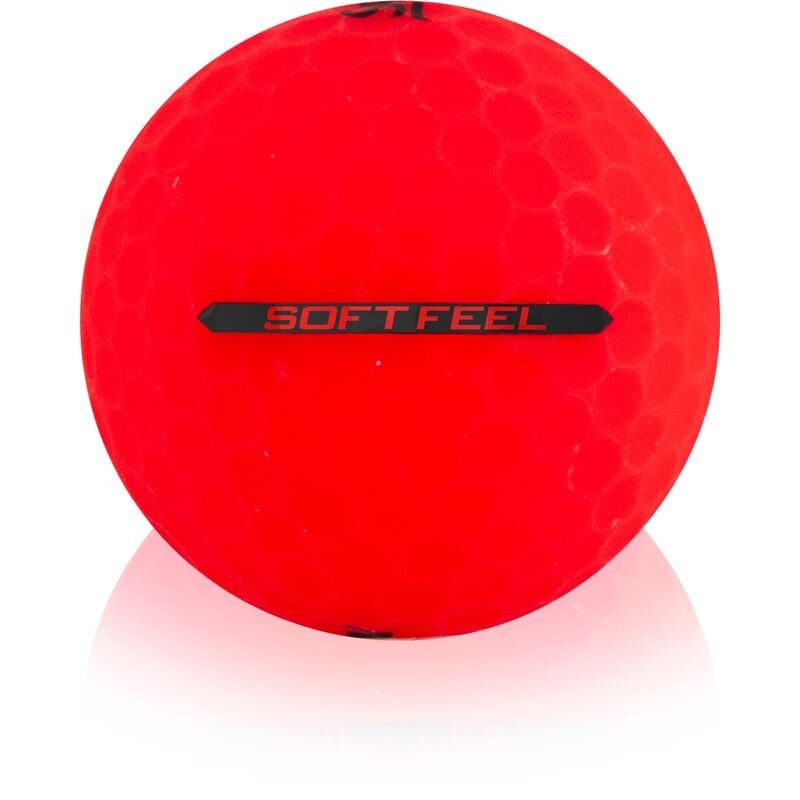 36 MINT Srixon Soft Feel Matte Red AAAAA Golf Balls