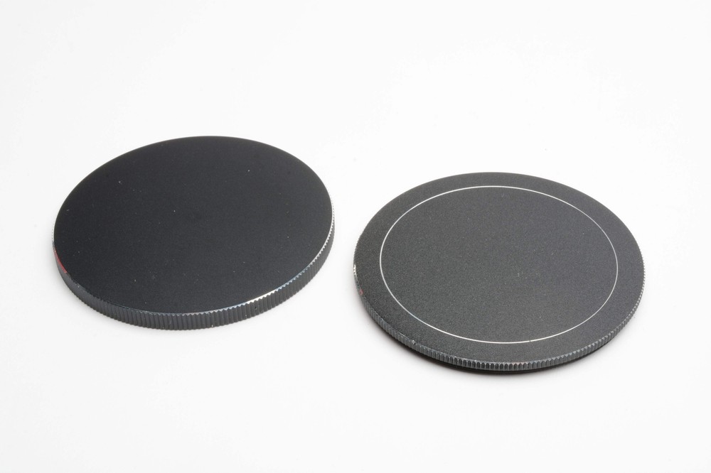 62mm metal filter stack stacker top and bottom pieces, clean