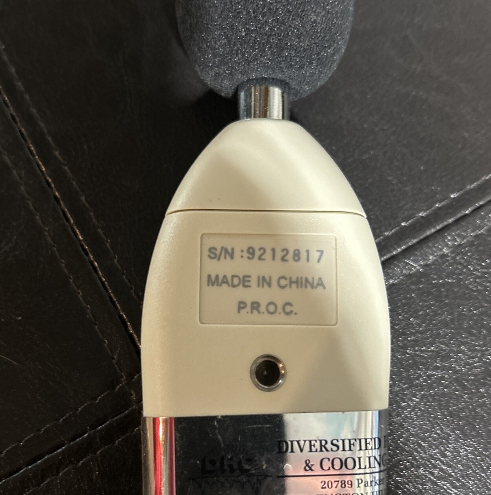 UEI DSM101 Sound Level Meter