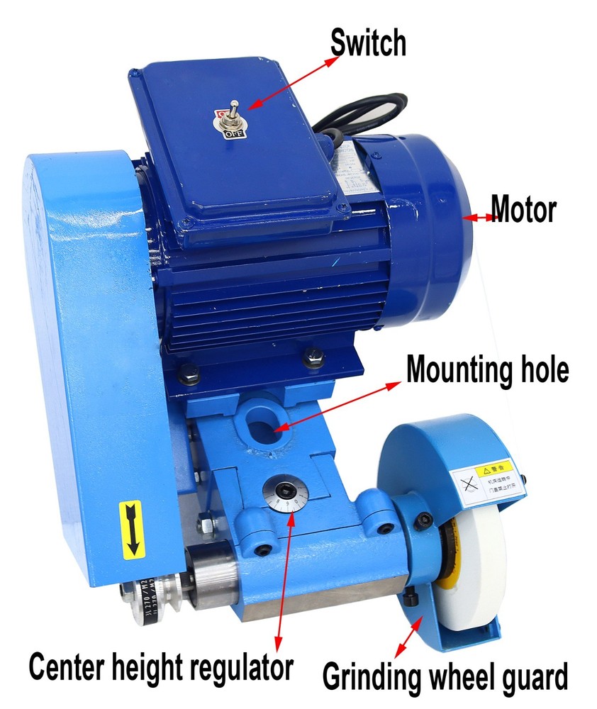 Lathe Internal&External Grinder High Speed Grinding Machine Sharpener Precision