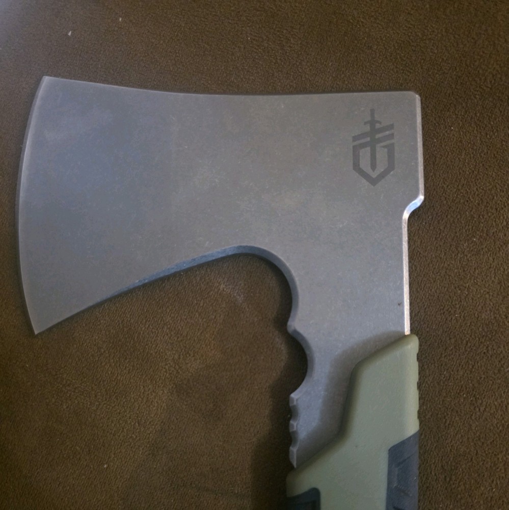 Gerber Pack Hatchet - with Sheath, Camping Hatchet, Sage Green