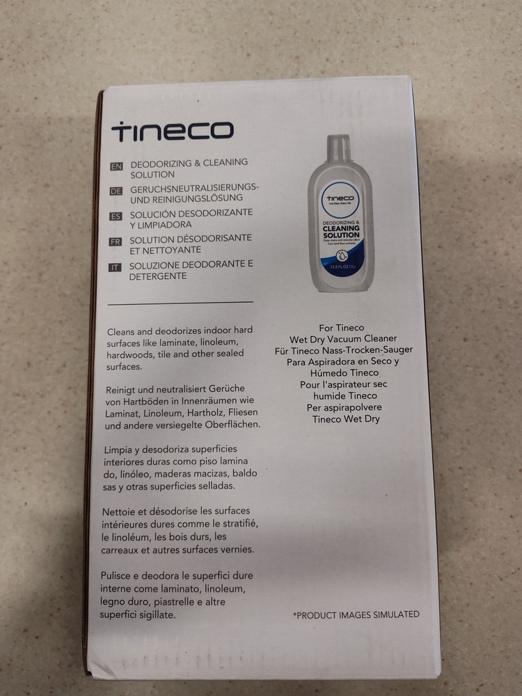 Tineco Floor Deodorizing And Cleaning Solution (33.8 OZ) New Sealed