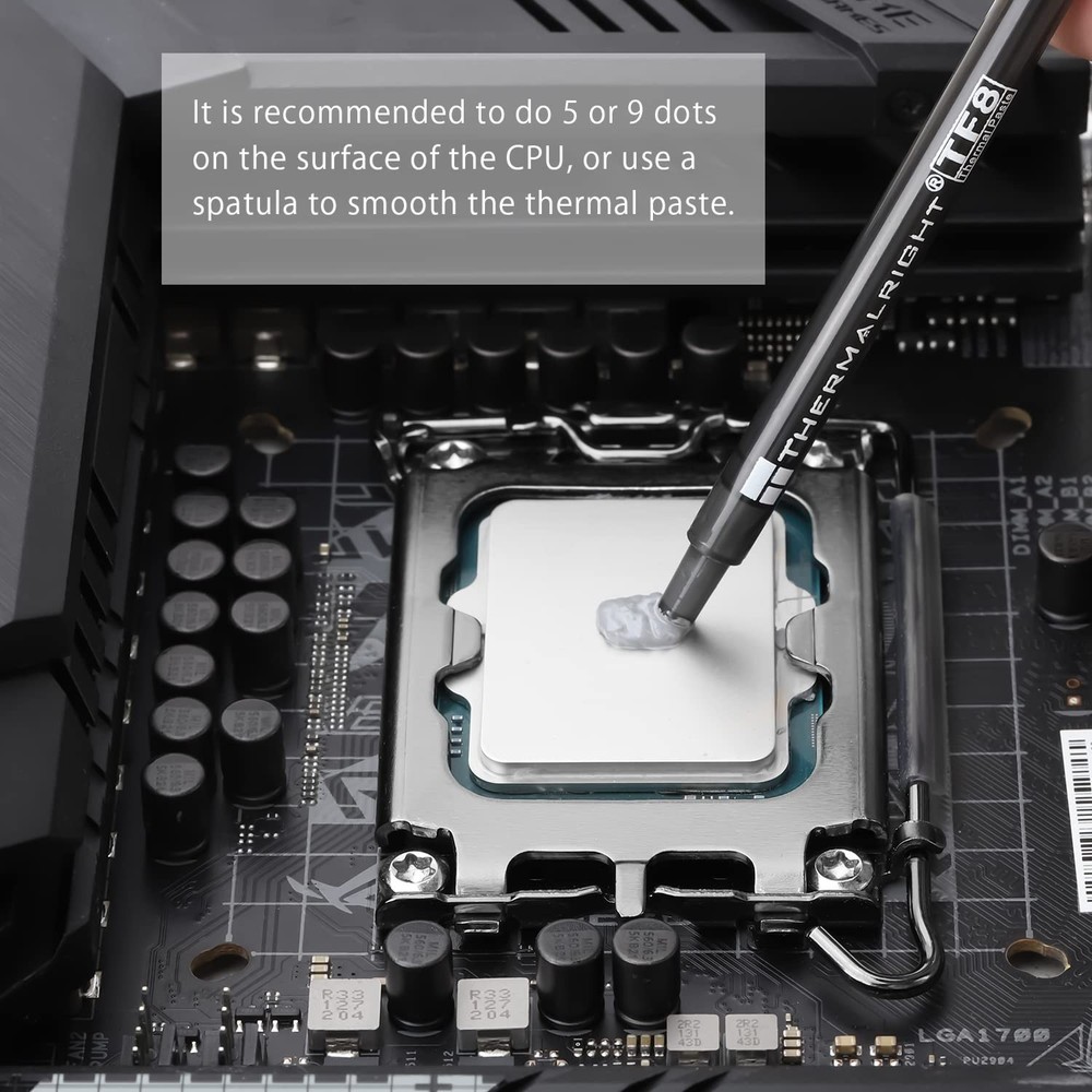 Long Lasting Thermal Paste with Low Volatility for High Performance Cooling