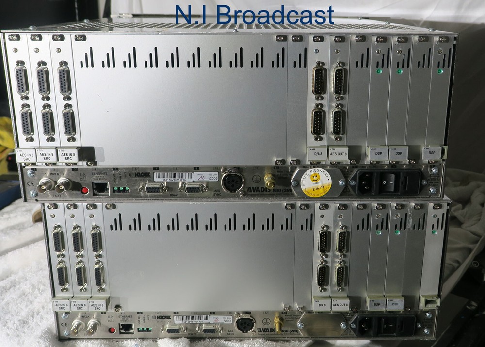 2x Graham pattern avadis 880 audio interface unit