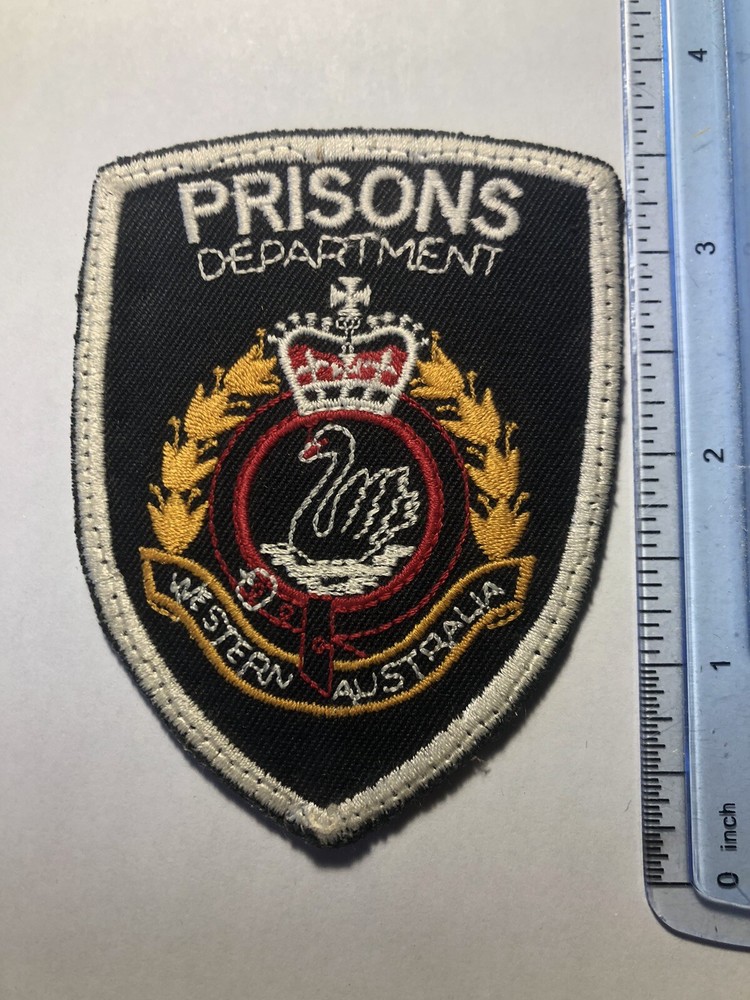 West Australia WA Prisons Department Corrections Patch