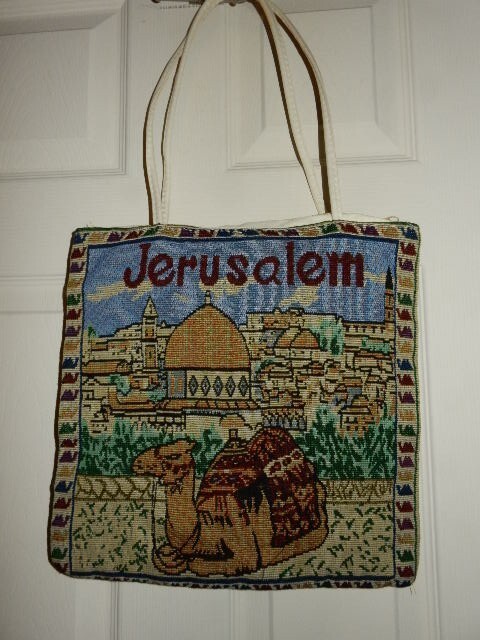 Vintage Camel Tote/Purse Jerusalem