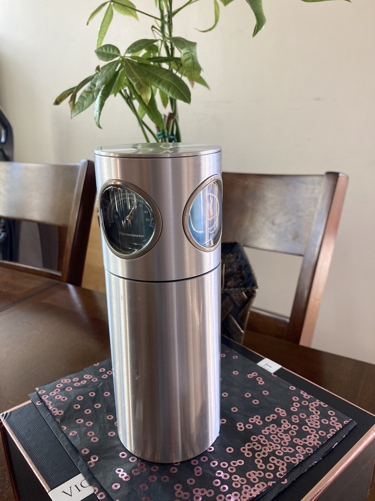 Movado Desk Clock, Thermometer and Hygrometer