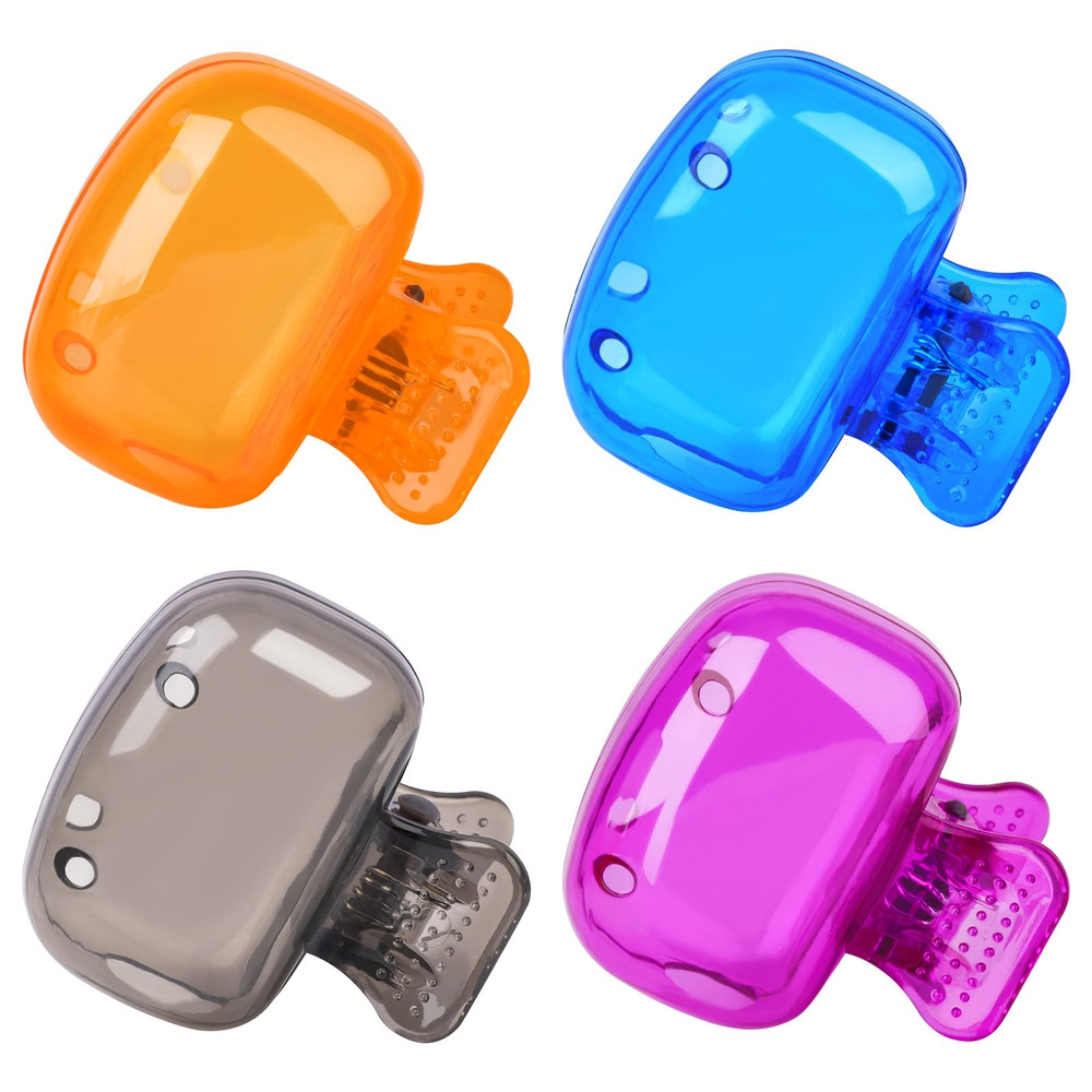 4 Pack Travel Toothbrush Head Covers Toothbrush Protector Cap Brush Pod Case