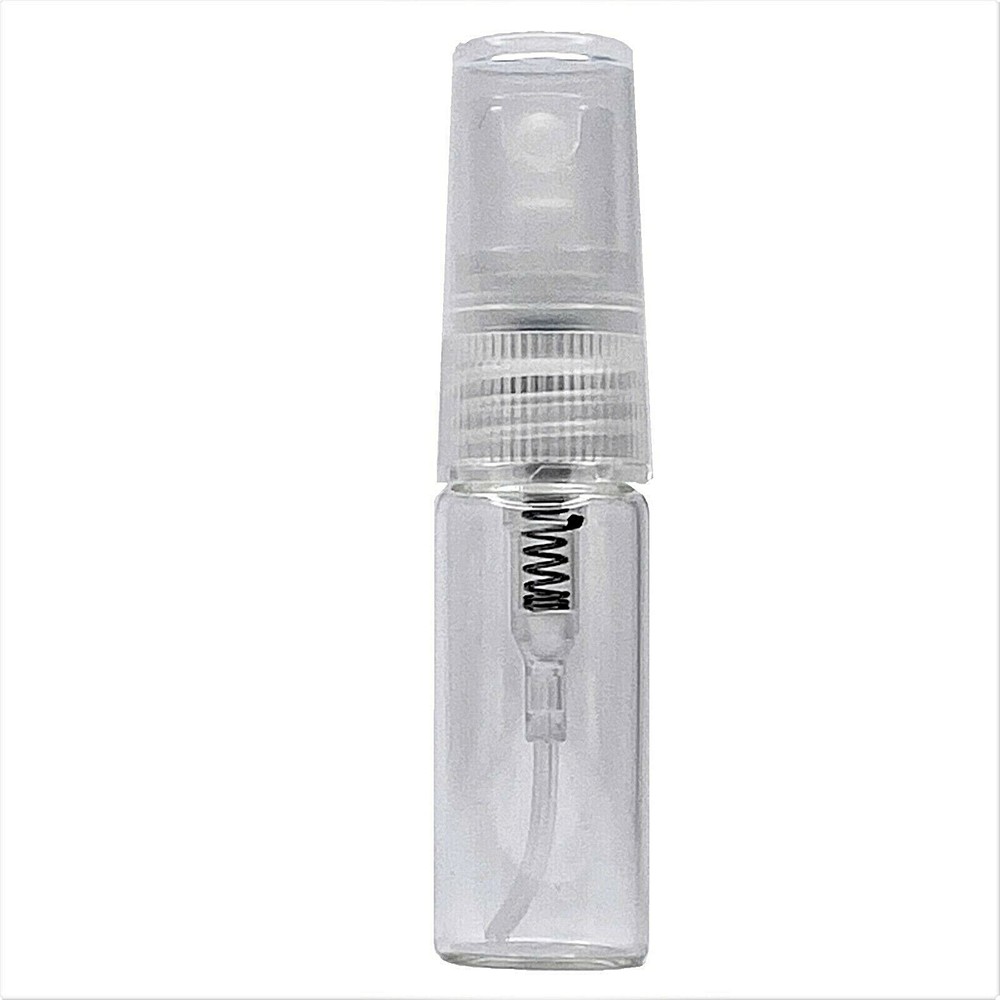 3ml Empty Perfume Clear Glass Bottles Mini Atomizer Spray Refillable