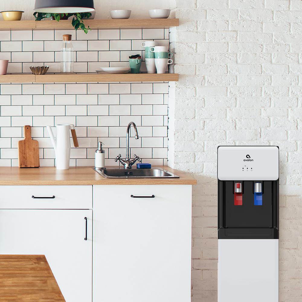 avalon water cooler dispenser bottom loading hot cold water ul energy star white