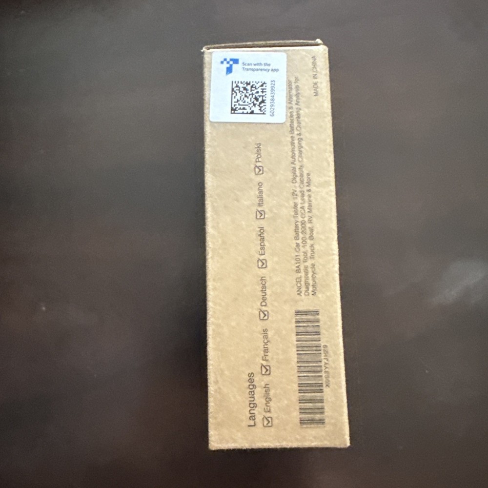 ANCEL BA101 12V Car Auto Load Battery Tester Tool Digital Analyzer 100-2000 CCA