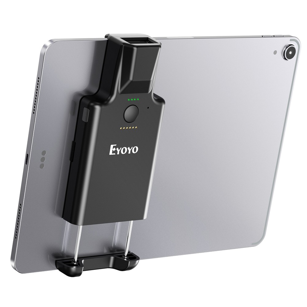 Eyoyo Wireless 1D 2D QR Code Barcode Scanner for IPad iPhone Android Phones PC