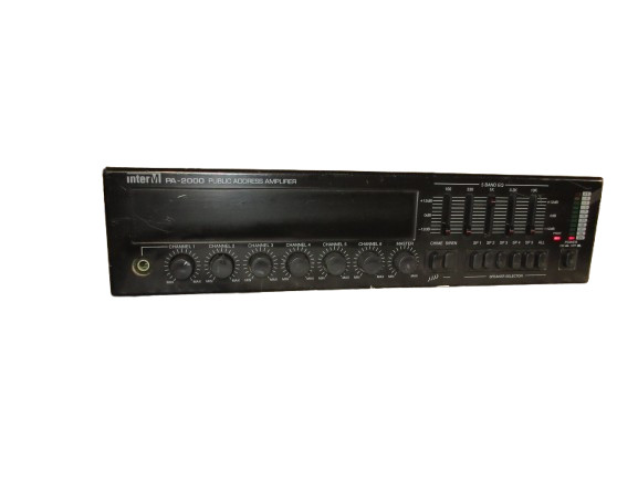INTERM PA-2000 Public Address Amplifier