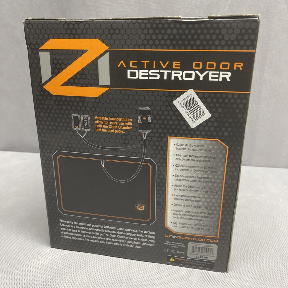 Active Odor Destroyer Black Deodorizer Combo Kit
