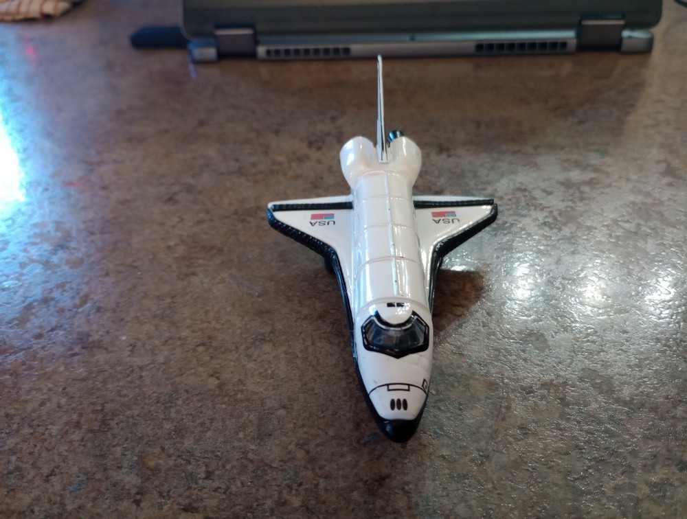 Unbranded United States Space Shuttle With Pullback Function (Top Fin Loose)