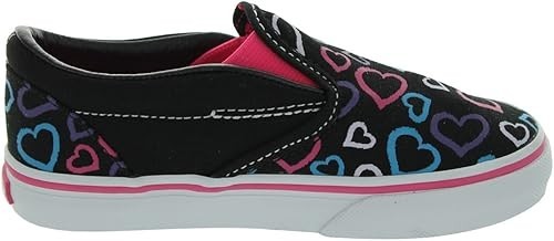 Vans Toddler Classic Slip-On (Hearts) Pink