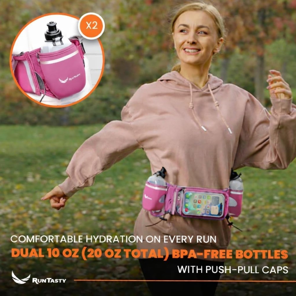 Comfortable Hydration Belt for Active Lifestyles