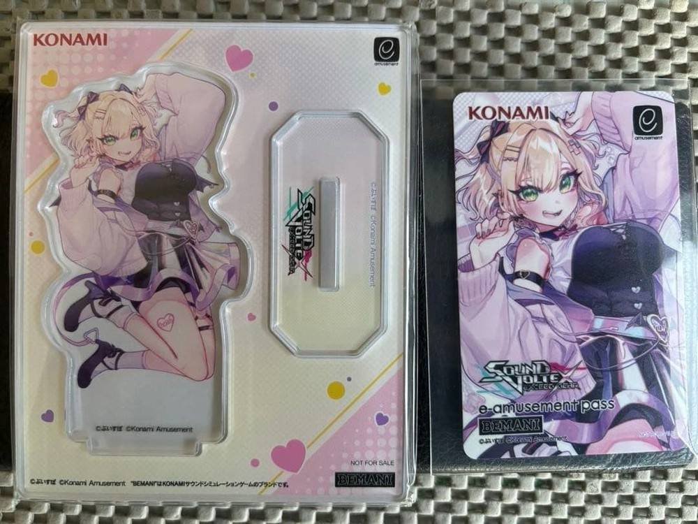 Kuruminoa Acrylic St  E-Amusement Pass