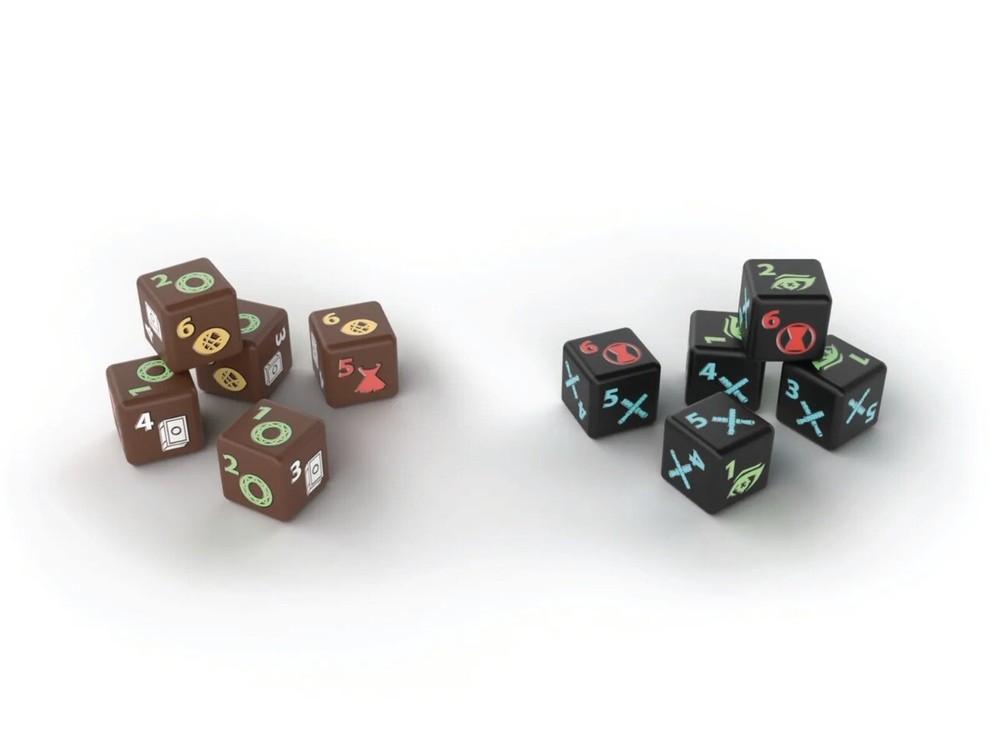 Marvel Dice Throne | 2 Hero Box Featuring Black Widow, Doctor Strange ;)