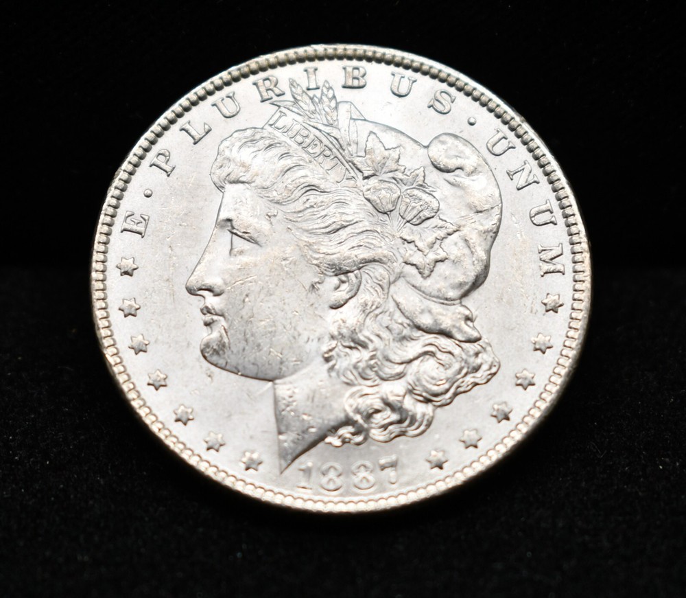 1887 Morgan Silver Dollar #EB16000A
