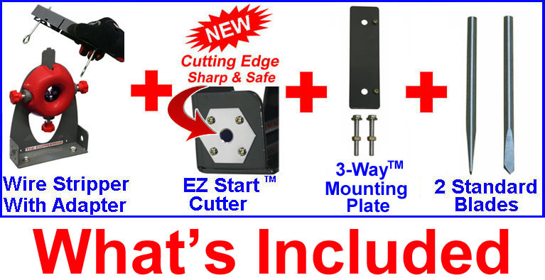 Manual Copper Wire Stripping Machine COMBINATION pack Copper Wire Stripper