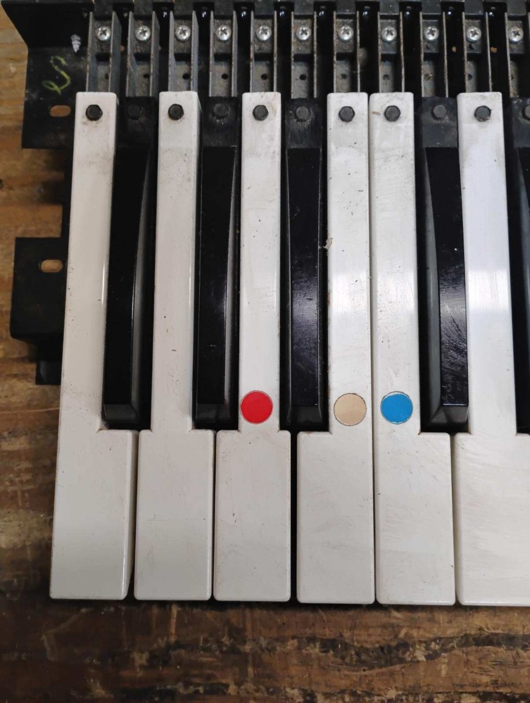 Vintage Organ Keys 44 Note 3.5 Octave Set! MAKE OFFER!
