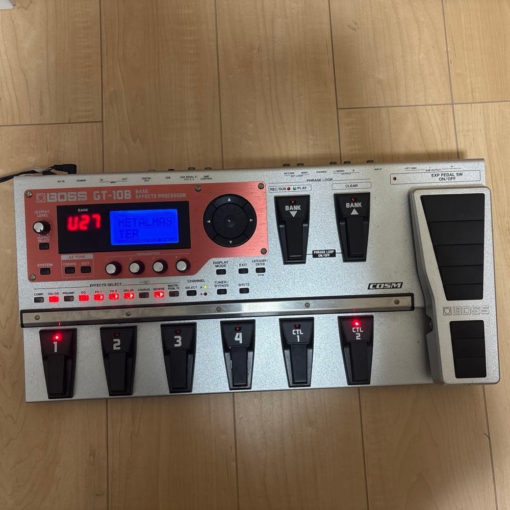 [Excellent] Boss GT10B Multi-Effector From Japan
