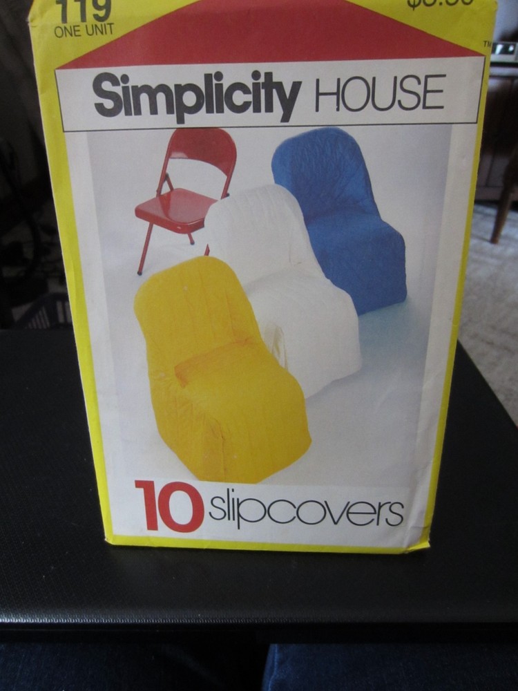 Simplicity House 119 Silpcover Instruction Cards Pattern