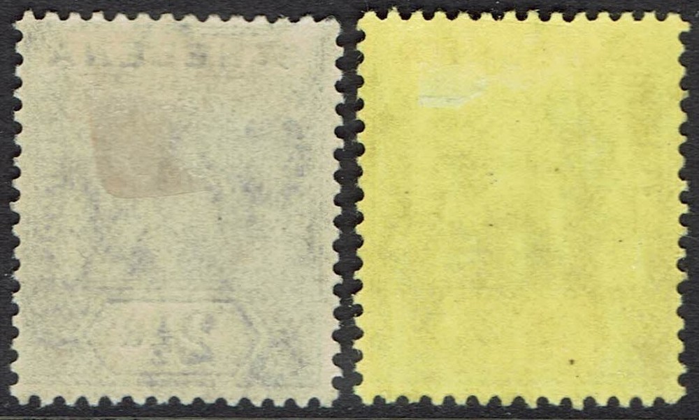 ST HELENA 1908 KEVII 2½D AND 4D