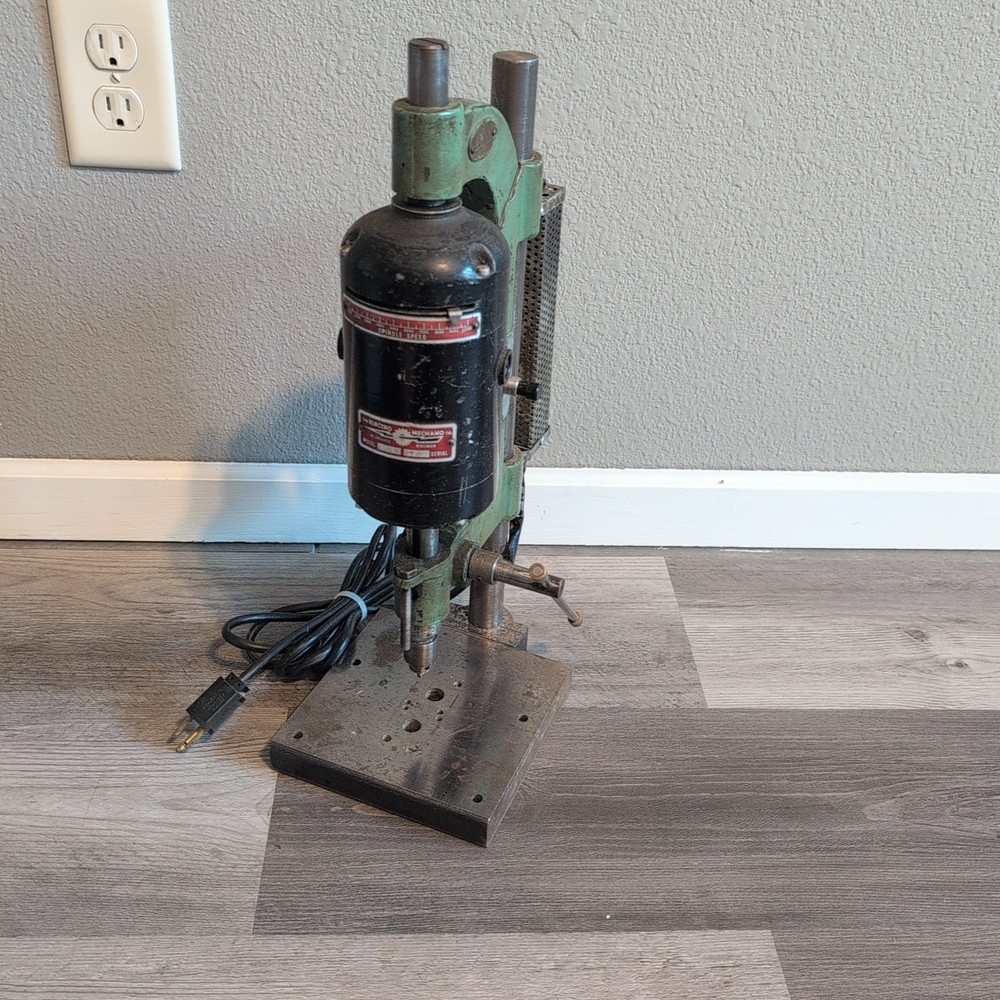 ELECTRO MECHANO 106N Precision HIGH SPEED DRILL PRESS Variable Speed *READ*