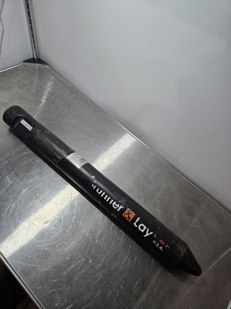 Brunner and Lay chisel point Moil Bit, 2.75" Dia, 28" OAL